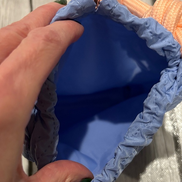 Dolce & Gabbana Blue and peach Mini Bag quilt adorable NWOT - Picture 5 of 5